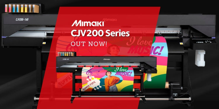 Launching the all new Mimaki CJV200