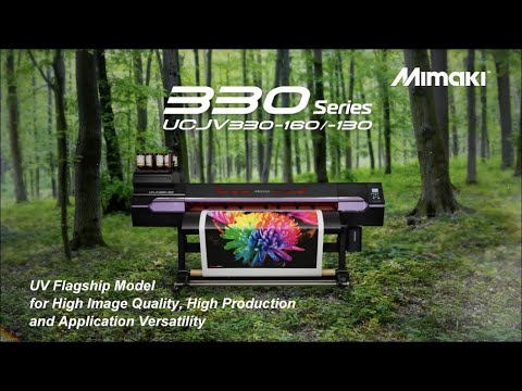 Load and play video in Gallery viewer, Mimaki UCJV330 LED-UV