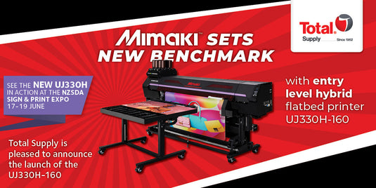 Mimaki sets the benchmark with the UJ330H Hybrid UV Printer