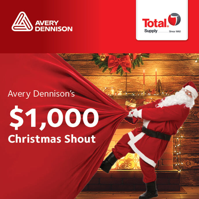 Avery Dennison's $1,000 Christmas Shout